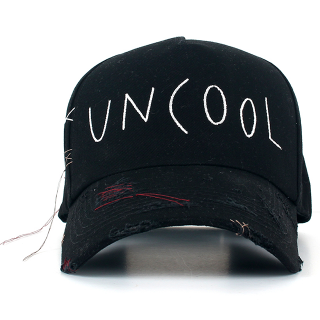 UNCOOL CAP  (黒) 
