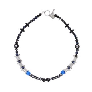【1/1】UNISEX PEARL + BEADS NECKLACE #088 