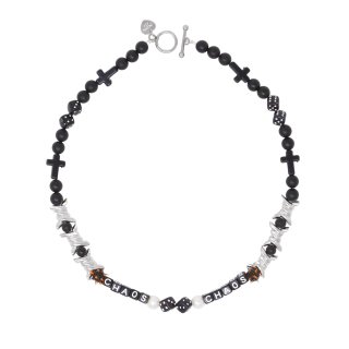 【1/1】UNISEX PEARL + BEADS NECKLACE #097 