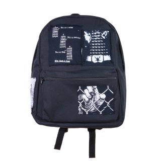 “HELL” PATCHWORK BACK-PACK
