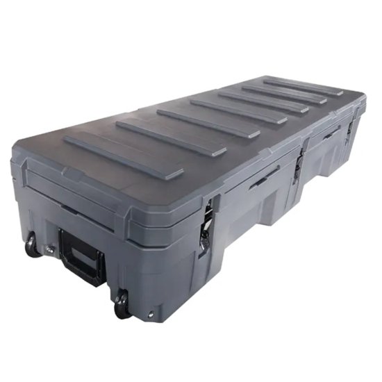 128L AVA STORAGE BOX ダークグレー | 頑丈な収納ケース | キャンプ