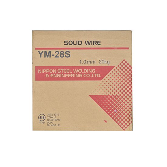 溶接用ソリッドワイヤ YM-28S φ1.0mm×20kg巻 日鉄溶接工業 (旧:日鉄 