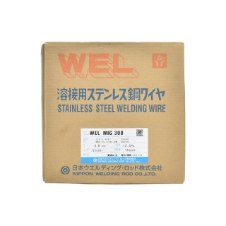 WEL ( ܥǥ󥰥å )Ⱦưܥ磻 WEL MIG 308ƥ쥹  0.9mm 12.5kg 