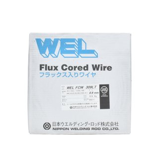 WEL ( 日本ウェルディングロッド )　半自動溶接ワイヤ 　WEL FCW 309 LT　フラックス ステンレス φ 0.9mm 12.5kg巻 