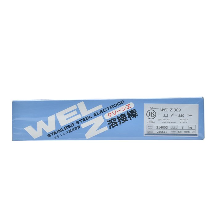 工具の三河屋　本店　　WEL Z 309　3.2mm　5kg(小箱)　ステンレス鋼溶接棒(被覆アーク溶接棒) 日本ウエルディング・ロッド