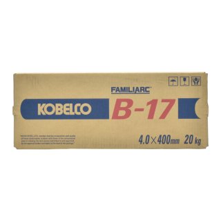 神戸製鋼 ( KOBELCO )　アーク溶接棒 　B-17 ( B17 )　φ 4.0mm 400mm 大箱 20kg 