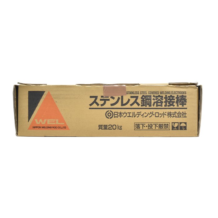 日本ウエルディングロッド ステンレス鋼被覆アーク溶接棒 WEL308 4.0mm 20kg/大箱 - 【工具の三河屋 本店】