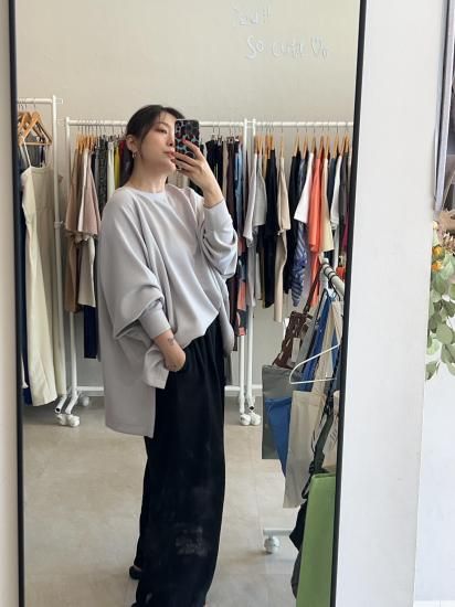 1626/ワイドシルエット長袖プルオーバー - WOOT