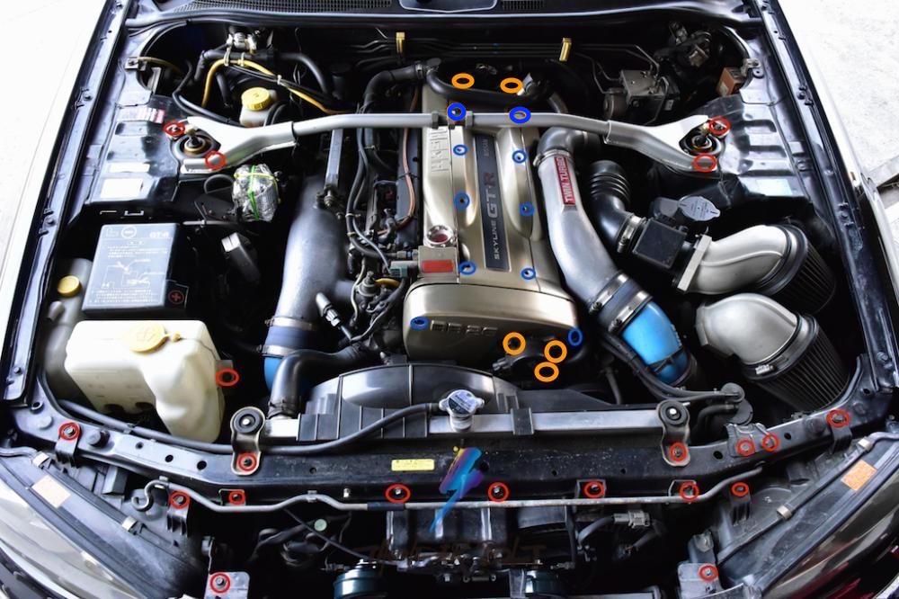 Nissan BNR34スカイラインGT-R カスタムキット
