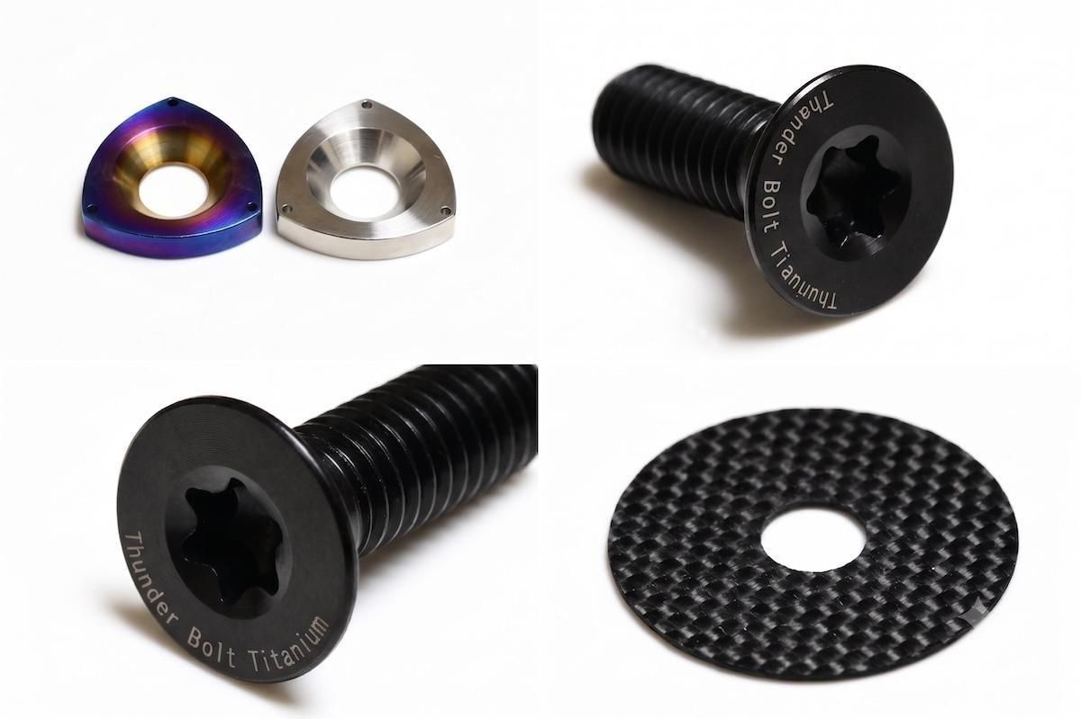 An ICONIC Titanium Fastener. ＼ Thunder Bolt Titanium Japan Online.