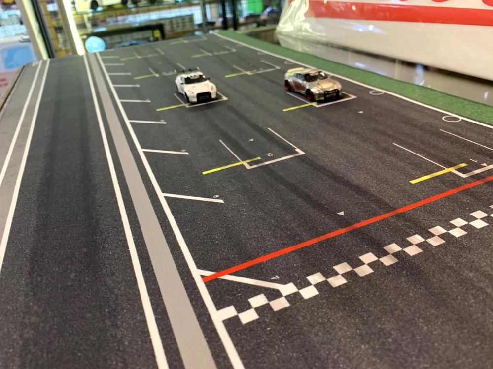 デスクトップジオラマ レーストラックスタート Race Track Start Line