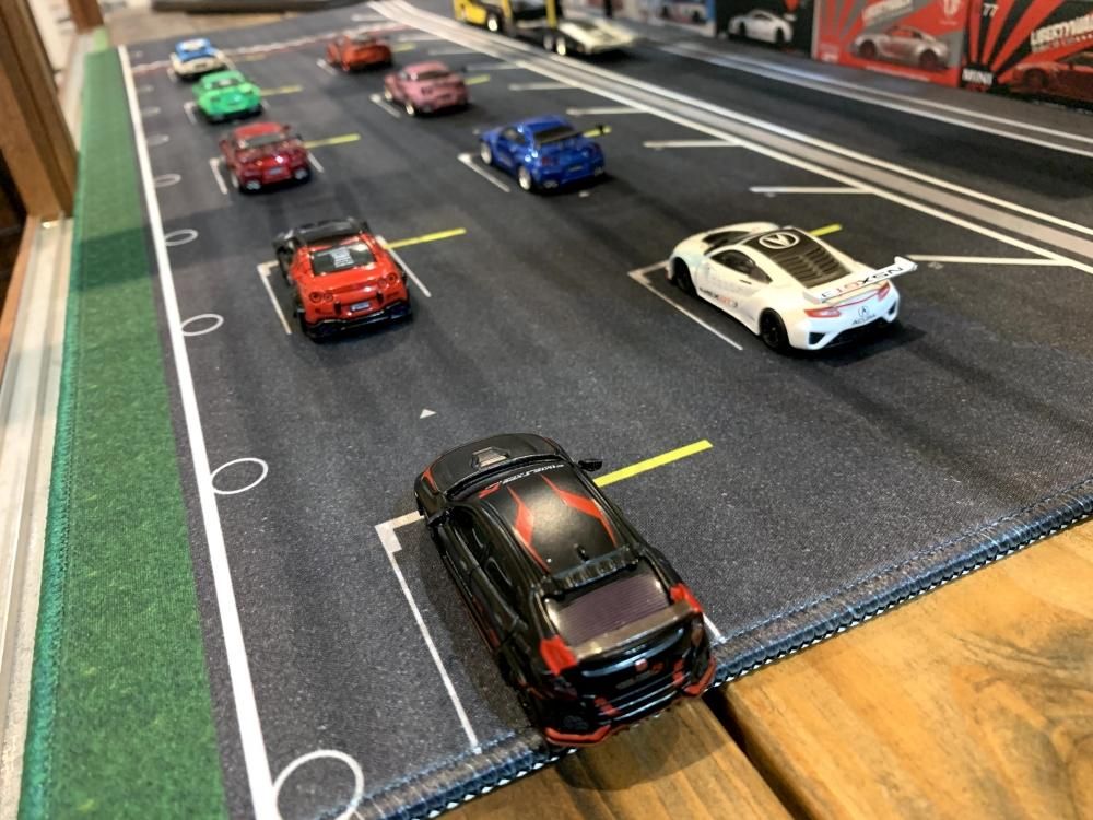 デスクトップジオラマ レーストラックスタート Race Track Start Line