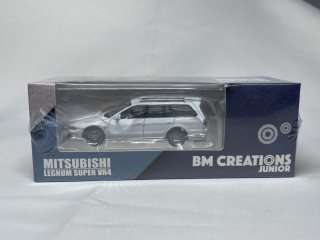 BM CREATIONS 1/64 三菱 MITSUBISHI レグナム LEGNUM スーパー SUPER VR4 ホワイト WHITE (RHD) 