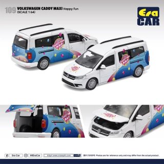 【予約受付 1月】EraCar 1/64 109 Volkswagen Caddy Maxi - Happy Fun