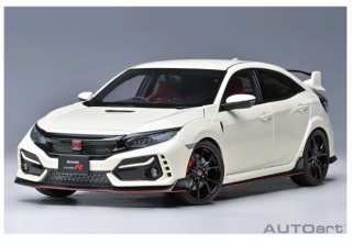 [AUTOart 1/18] ホンダ シビック タイプR （FK8） 2021 （チャンピオンシップホワイト）/ Honda CIVIC TYPE R (FK8) 2021 (WHITE)