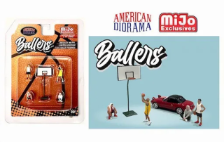 American Diorama 1:64 MiJo Exclusives Ballers バスケットボール