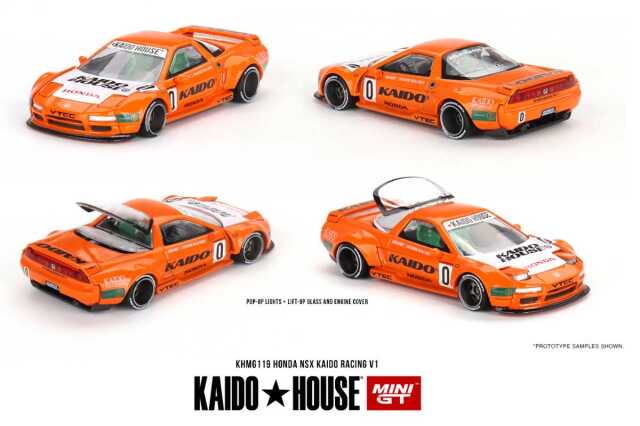 MINI GT 1/64 ホンダ NSX Kaido Racing V1(左ハンドル) - ミニカーshop　リトルレガード