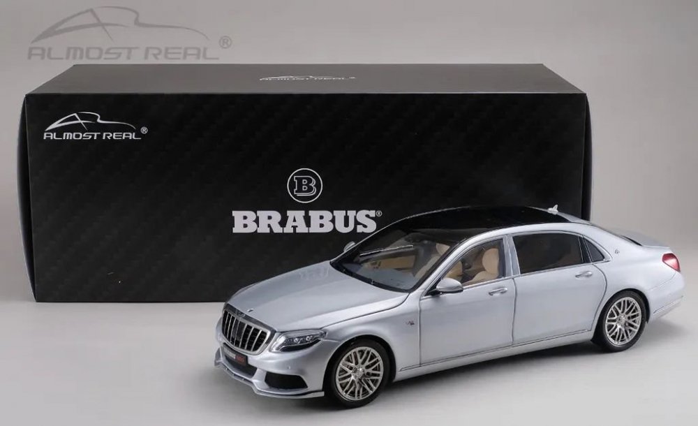 1/18 Brabus 900 Mercedes-Maybach S-Class – Iridium Silver - ミニカーshop リトルレガード