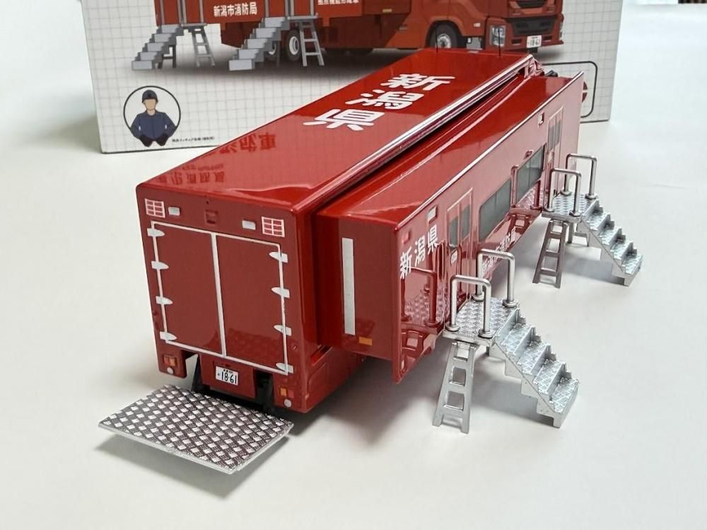 ACTCAR 1/64スケール 新潟市消防局 拠点機能形成車 - ミニカーshop