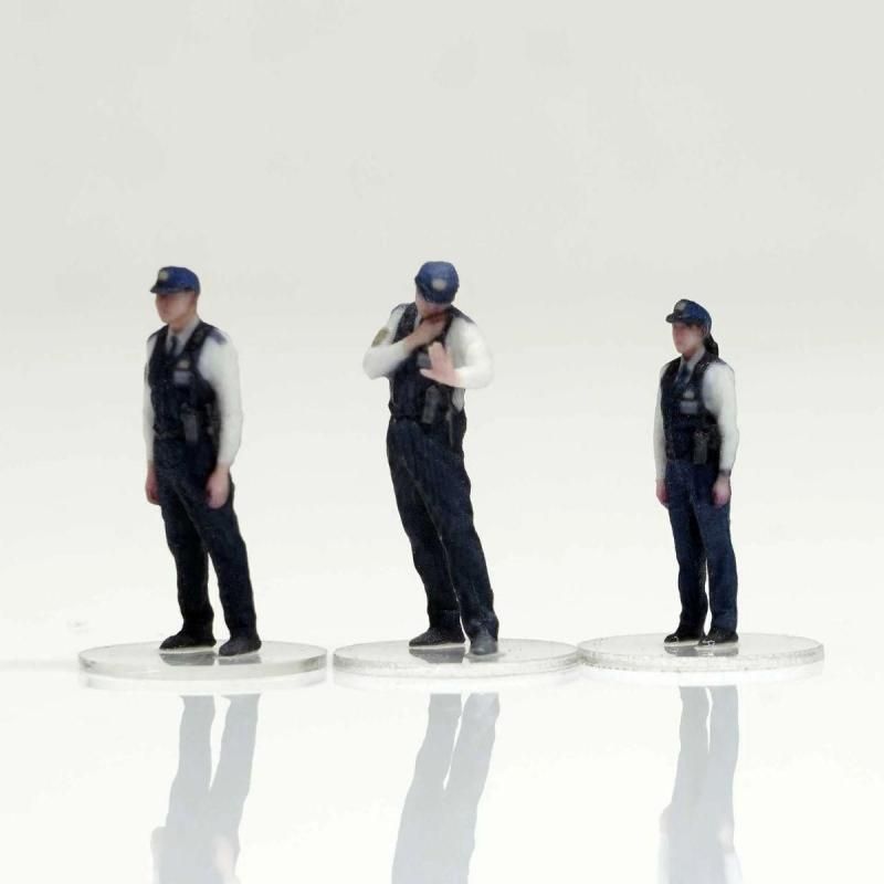 k*k様 64/1交通警察官ミニチュアフィギュアセット k*k様 64/1交通警察官ミニチュアフィギュアセット
