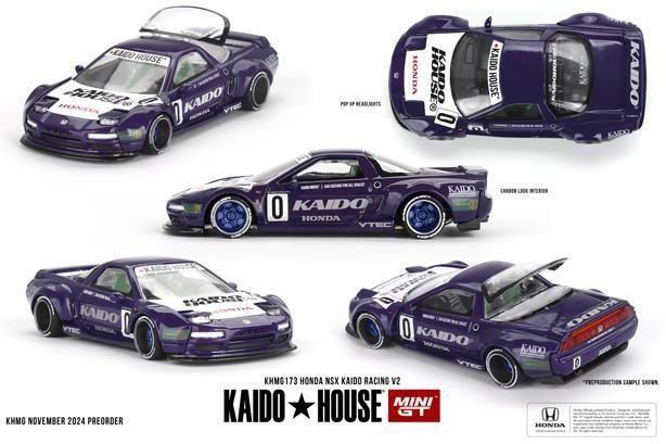 どっくん MINI GT 1/64 ホンダ NSX Kaido Racing V2(左ハンドル