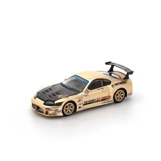 <img class='new_mark_img1' src='https://img.shop-pro.jp/img/new/icons13.gif' style='border:none;display:inline;margin:0px;padding:0px;width:auto;' />POP RACE 1/64 TOP SECRET GT300 SUPRA - CHROME GOLD 1/64 ȥåץå GT300 ץ - ॴ