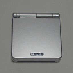 ゲームボーイアドバンスSP プラチナシルバー 本体+純正充電器 - 中古