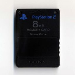 PS2用 純正メモリーカード ブラック 8MB - 中古 ゲーム 通販｜レトロ