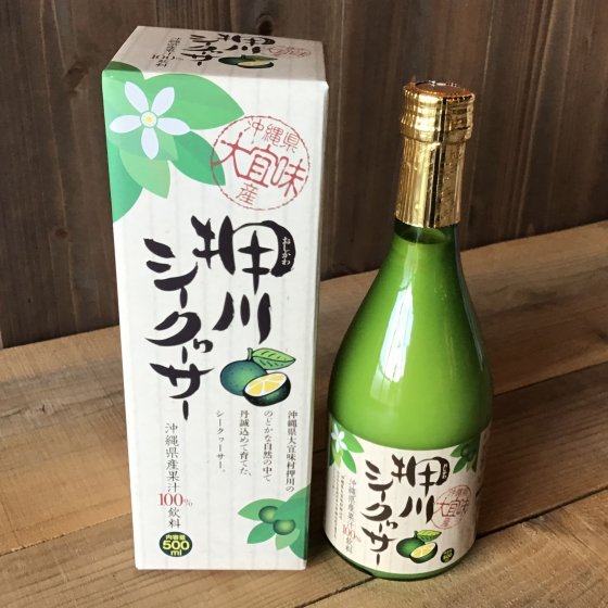 押川シークヮーサー　500ｍｌ - やんばる酒造株式会社