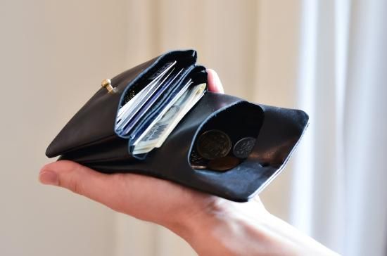小物 ALICE PARK Half Single Flap Wallet Black Alice Park Half Single Flap Wallet / Black - Oval