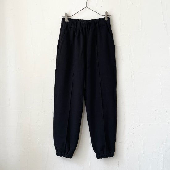 O vasic　Center Seam Sweat Pants / Black - Oval