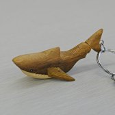 木製キーホルダー（サメ）