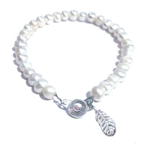 本真珠のブレス(ピュアホワイト) - knife ＊acoustic groove＊代官山