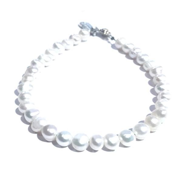 本真珠のブレス(ピュアホワイト) - knife ＊acoustic groove＊代官山