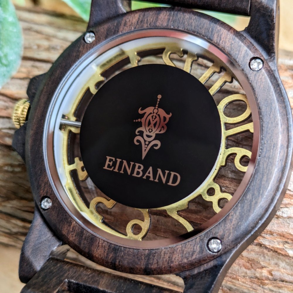 wood mark watches 腕時計 安い マタンサス国立記念碑モデル 7107 ブラック サンダルウッド & メープル