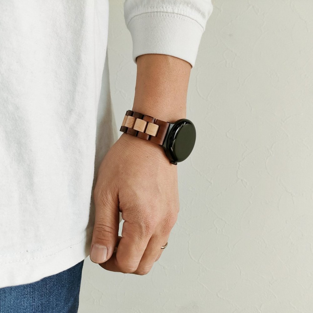 Galaxy watch wood outlet band