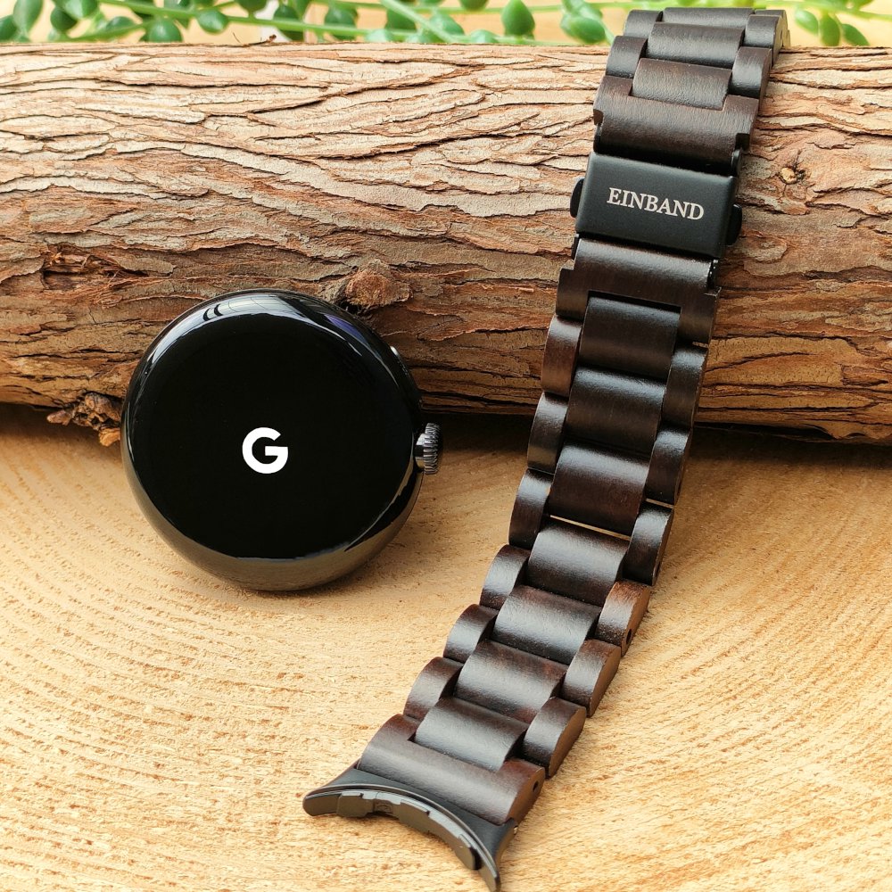 Google Pixel Watch 木製ベルト - 木製腕時計・ウッドウォッチのお店