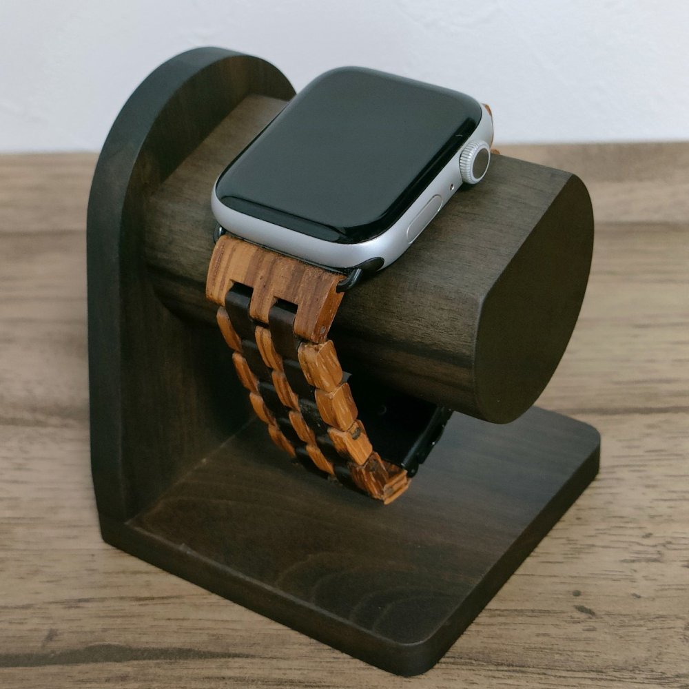 EINBAND AppleWatch 木製腕時計スタンド SandalWood サンダルウッド - 木製腕時計・ウッドウォッチのお店　  EINBAND～アインバンド～