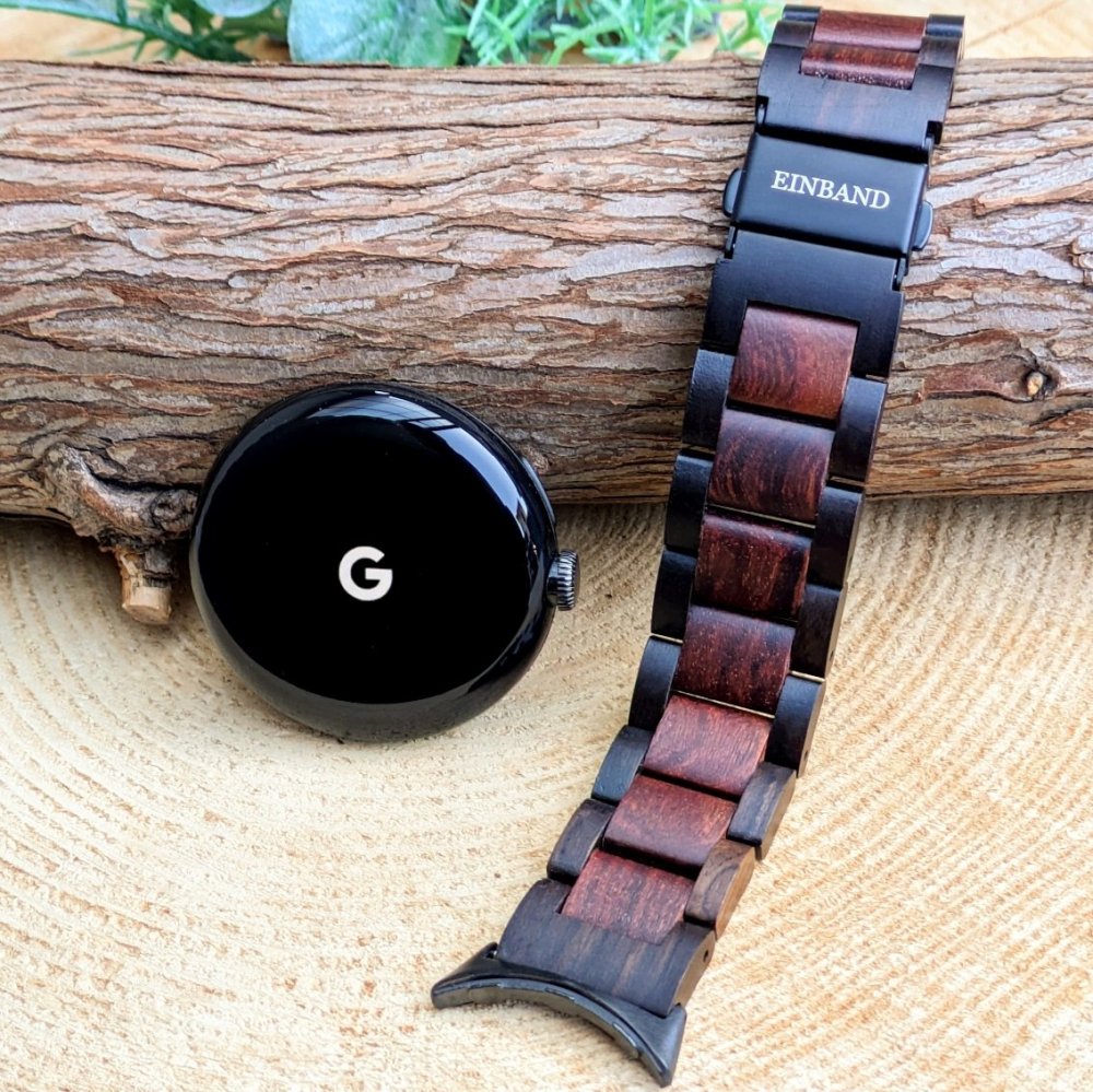EINBAND Google Pixel Watch
 ŷڥХ Ebony Wood  Red sandalwood