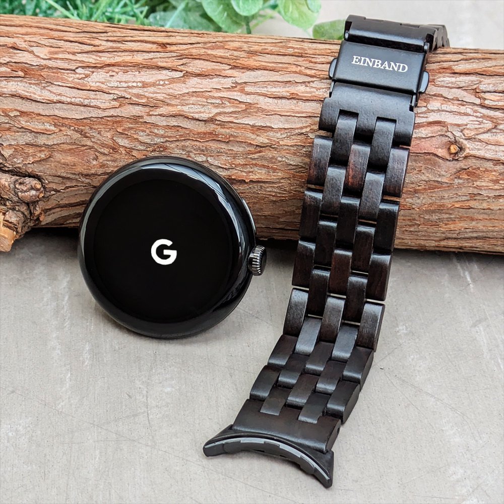 EINBAND Google Pixel Watch ŷڥХ Ebony Wood