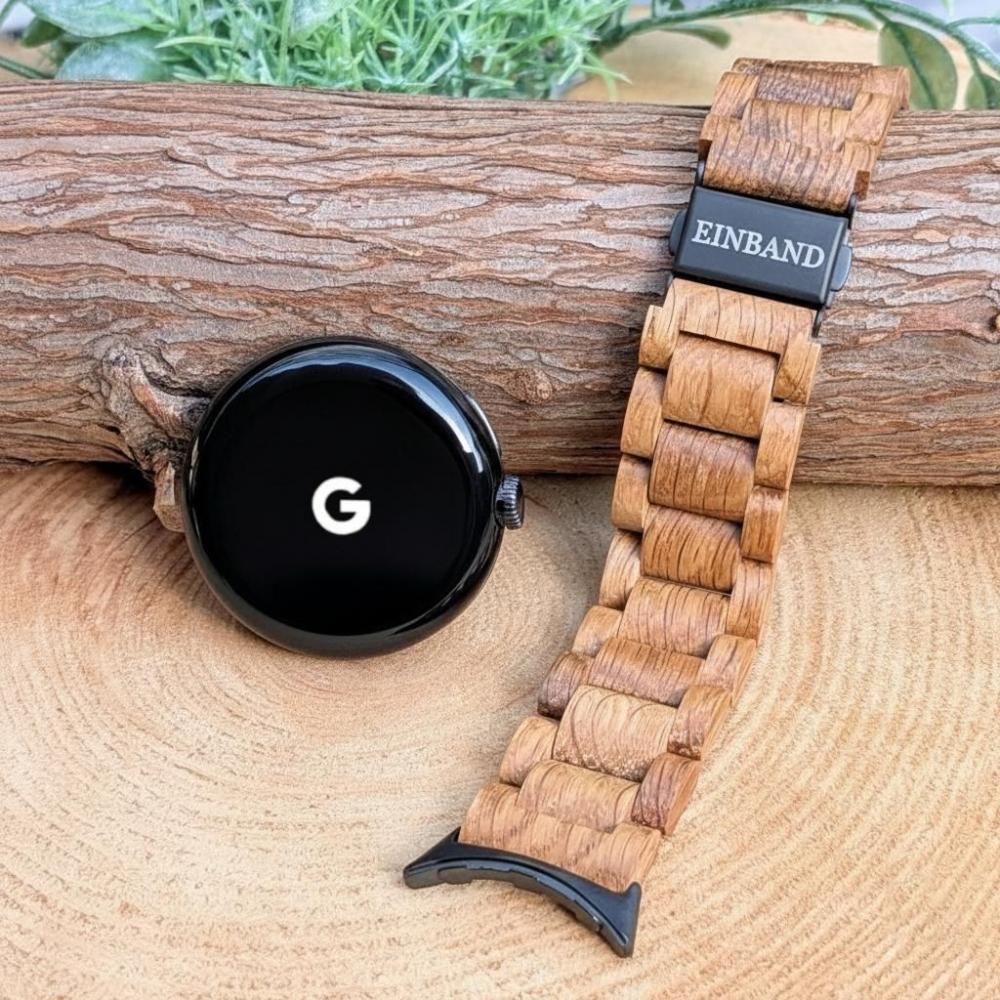 EINBAND Google Pixel Watch
 ŷ���ڥХ�� Oak Wood
