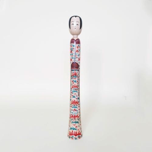 伝統こけし　秋田県湯沢　全長70cm 伝統こけし 秋田県湯沢 全長70cm