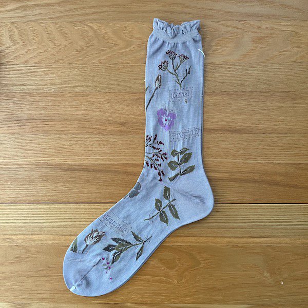 ANTIPAST Pressed Flowers socks