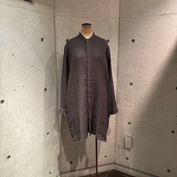 suzuki takayuki frayed coat shirt