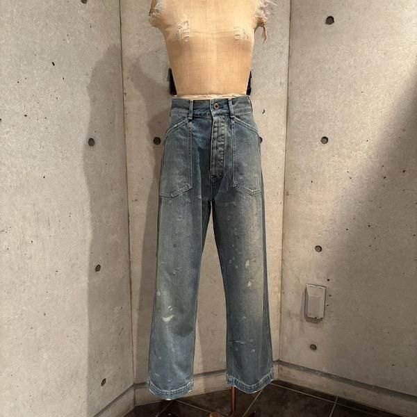 CHIMALA US ARMY STYLE DENIM TROUSERS - a little, good garden