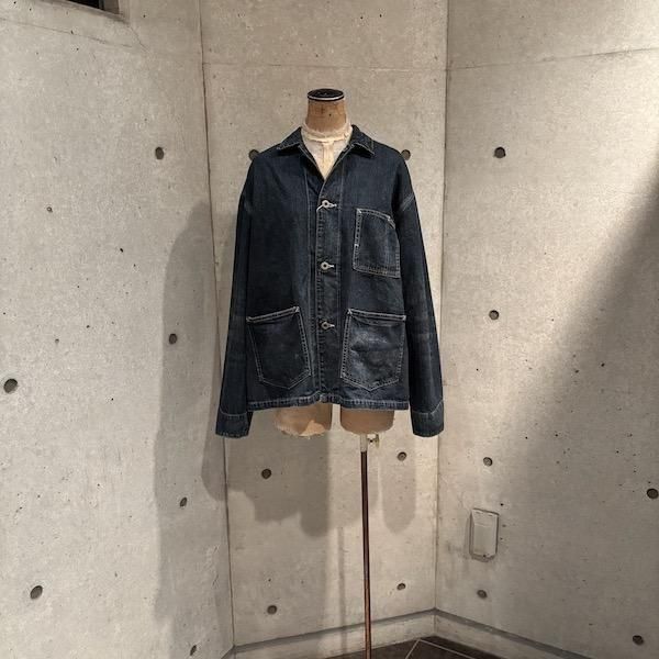 ジャケット・アウター chimala | KNIT DENIM STANDCOLLAR JACKET luxe チマラKNIT DENIM STANDCOLLAR JACKET