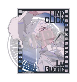 TVアニメ『時光代理人 -LINK CLICK-』ダイカットステッカー　ヒカル／陸光（ルー・グアン）
