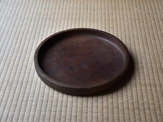 時代！　木地盆　大盆（57ｃｍ）　栓の木　酒器使いに 時代！ 木地盆 大盆（57cm） 栓の木 酒器使いに