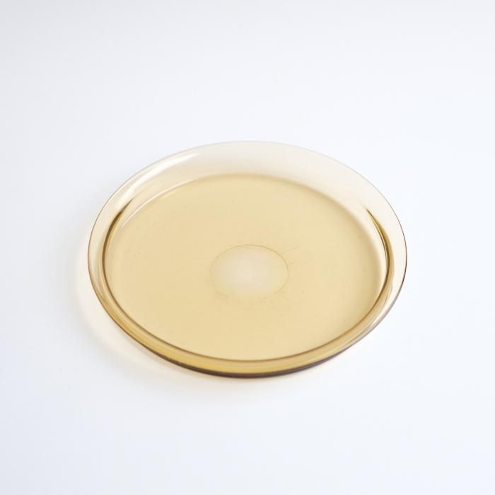 琥珀色硝子盆 - わより