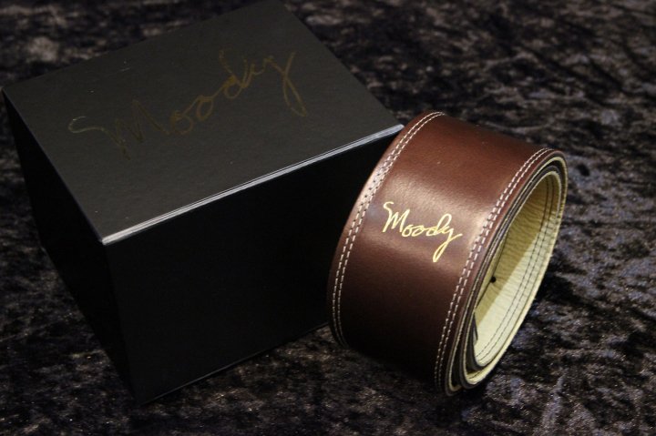 moody Moody Straps Leather/Leather 2.5" Standard Dark Chocolate/Cream
